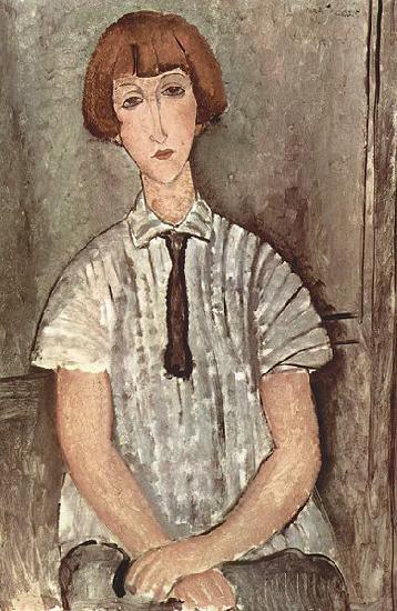 Amedeo Modigliani Madchen mit Bluse China oil painting art